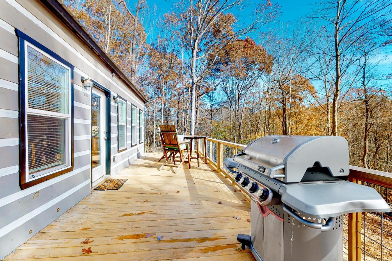 Rustic Mountain Cabin Villa เอลลิเจย์ ภายนอก รูปภาพ