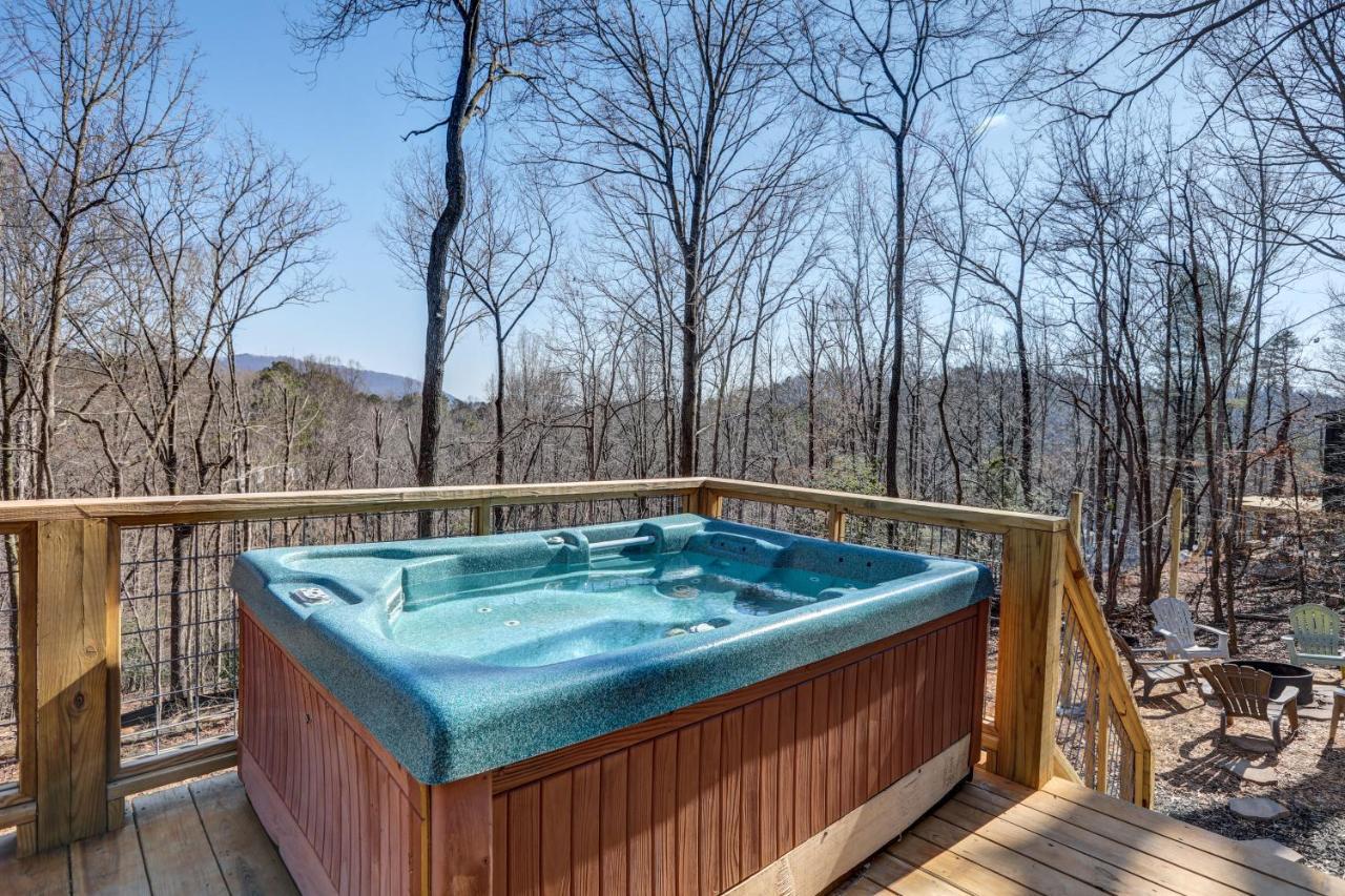 Rustic Mountain Cabin Villa เอลลิเจย์ ภายนอก รูปภาพ