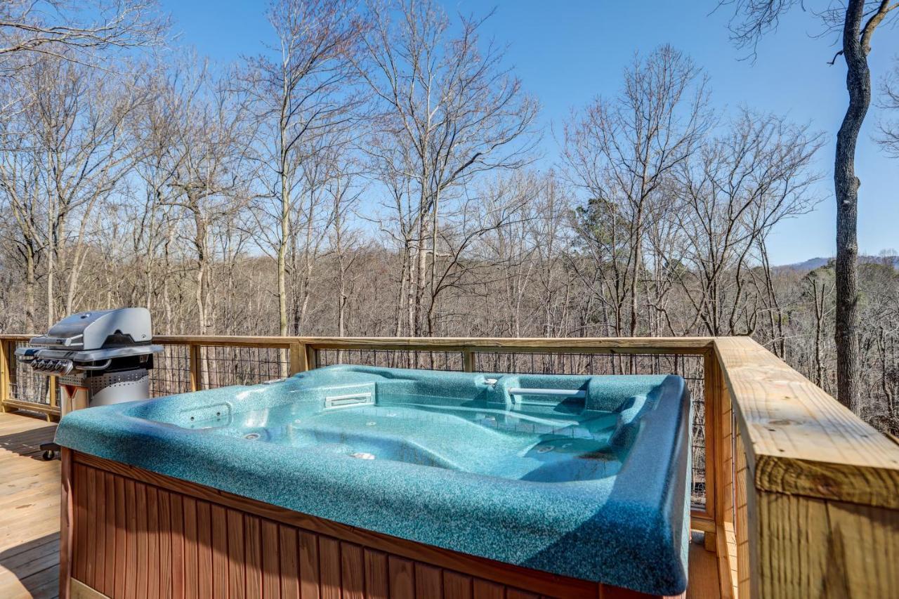 Rustic Mountain Cabin Villa เอลลิเจย์ ภายนอก รูปภาพ